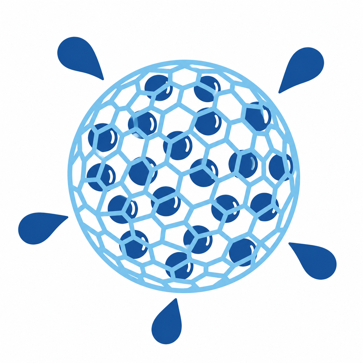 SuperSponge expanding as it absorbs water