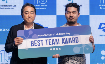 シードアクセラレーションプログラム Onlab 最優秀賞受賞